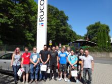 Studierende besuchen RUCO-Druckfarben