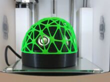 Lautsprecherbox im 3D-Druckverfahren hergestellt