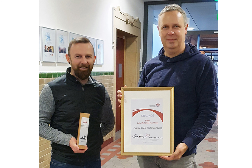 Hessischer Gründerpreis an ehemaligen Schüler verliehen